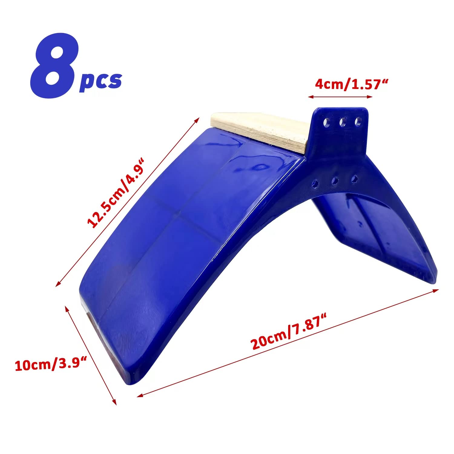 Ecjiuyi perch surface includes screw hole for easy loft installation in cages.