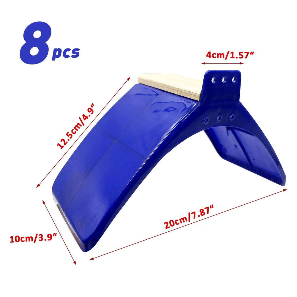 Ecjiuyi perch surface includes screw hole for easy loft installation in cages.