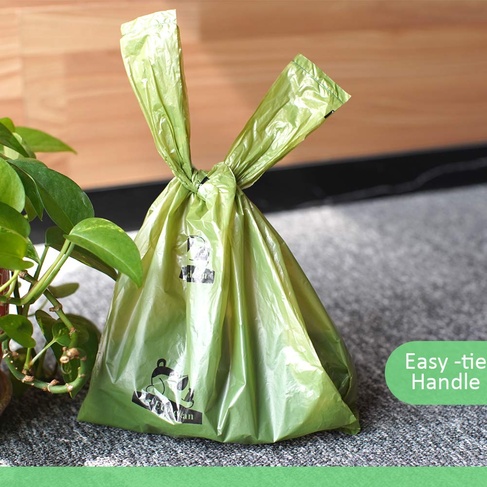ECO-CLEAN earth-friendly bags demonstrate sustainable materials and responsible waste.