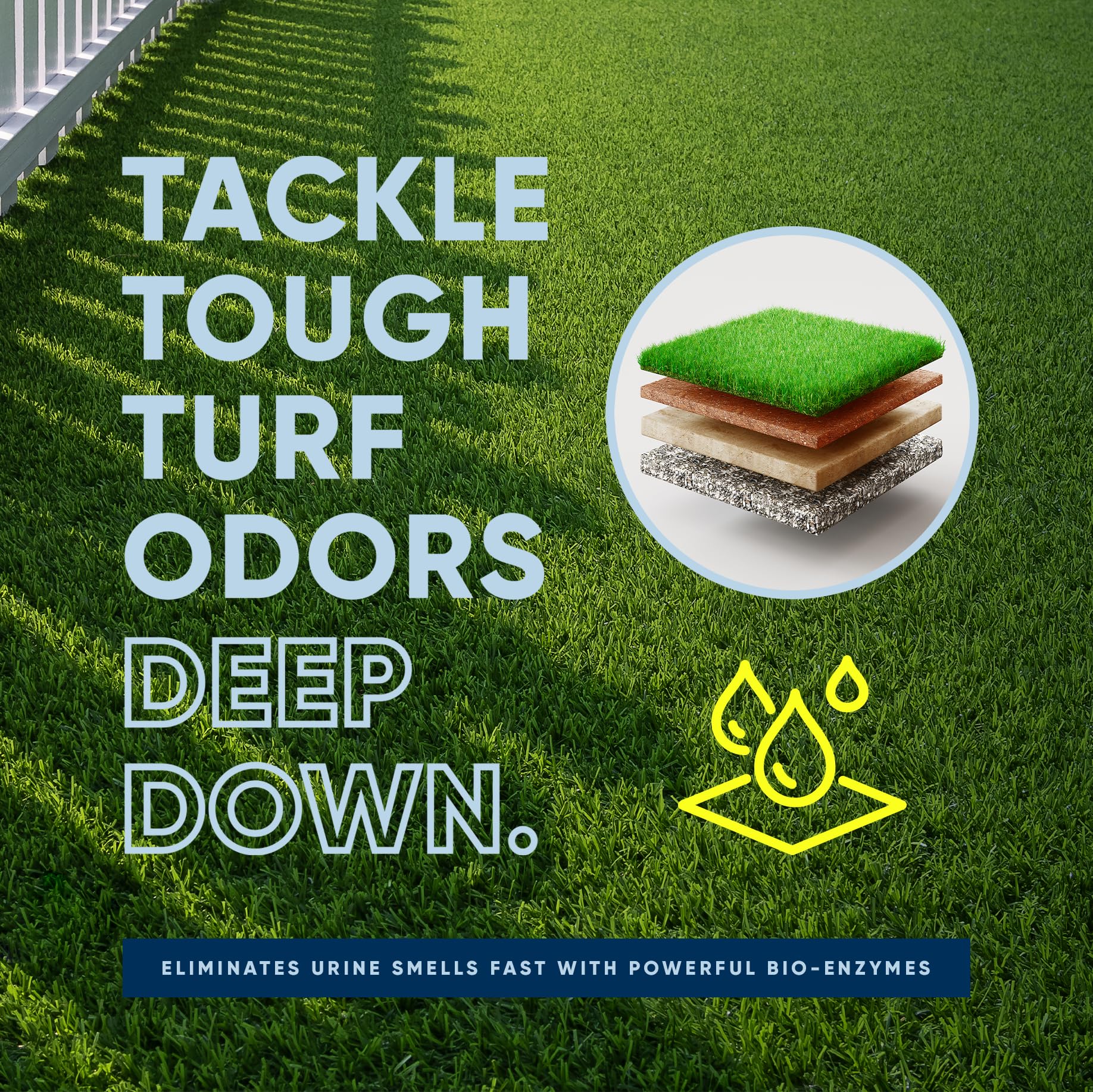 Eco Strong Outdoor Odor Eliminator rugged-sprayer closeup emphasizes reliability for outdoor jobs