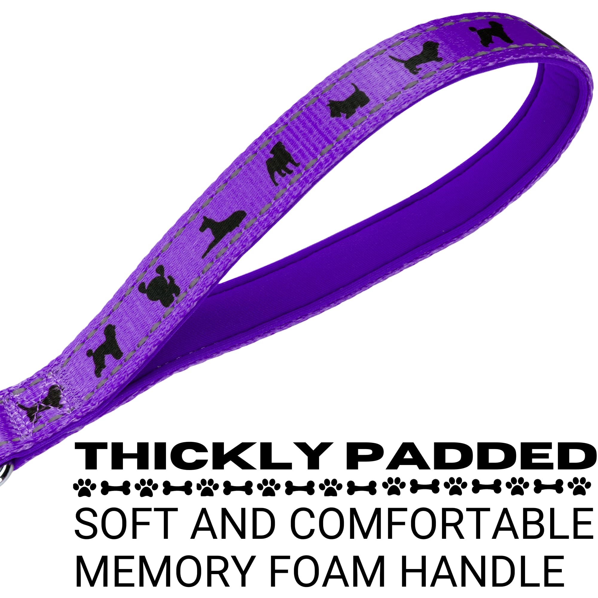 EcoBark dog leash ideal for training sessions and controlled walks.