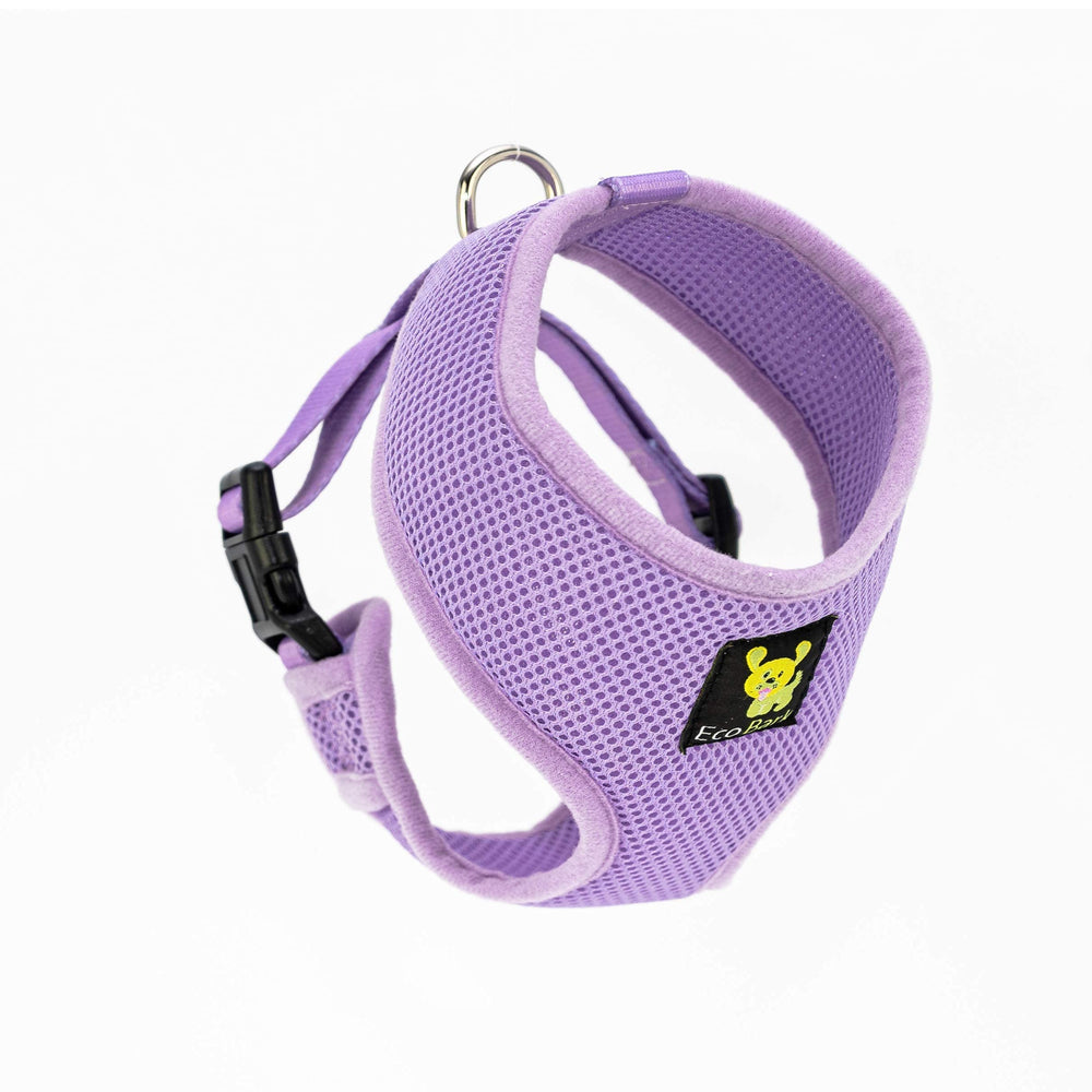 EcoBark Lavender Harness walk-ready setup with easy harnessing.