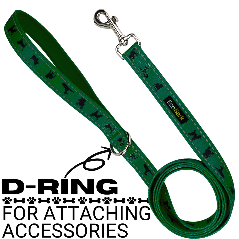 EcoBark eco-friendly leash made from recycled bottles for sustainable walking.
