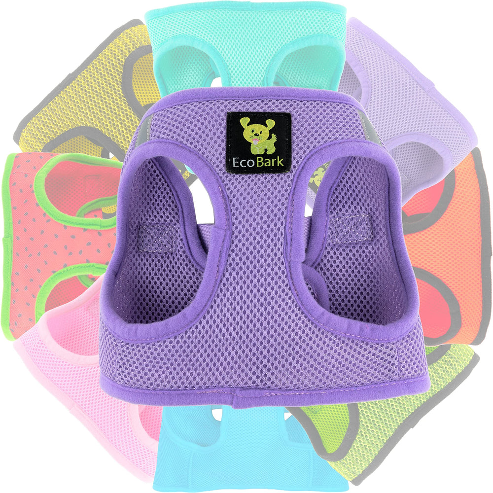 EcoBark fit-chart guide explains ideal sizing for puppies and toy breeds