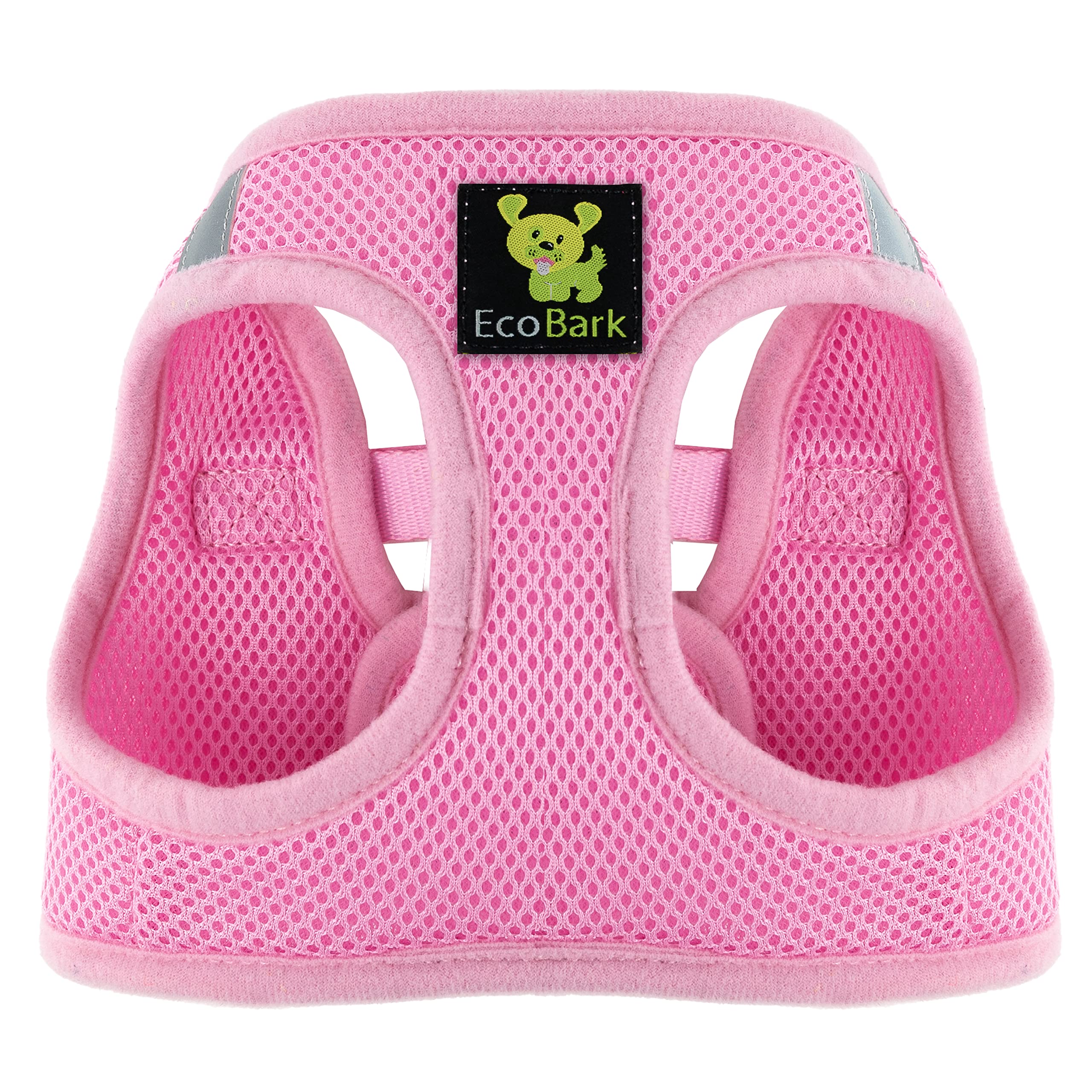 EcoBark escape-proof design mockup emphasizing secure fit for puppies.