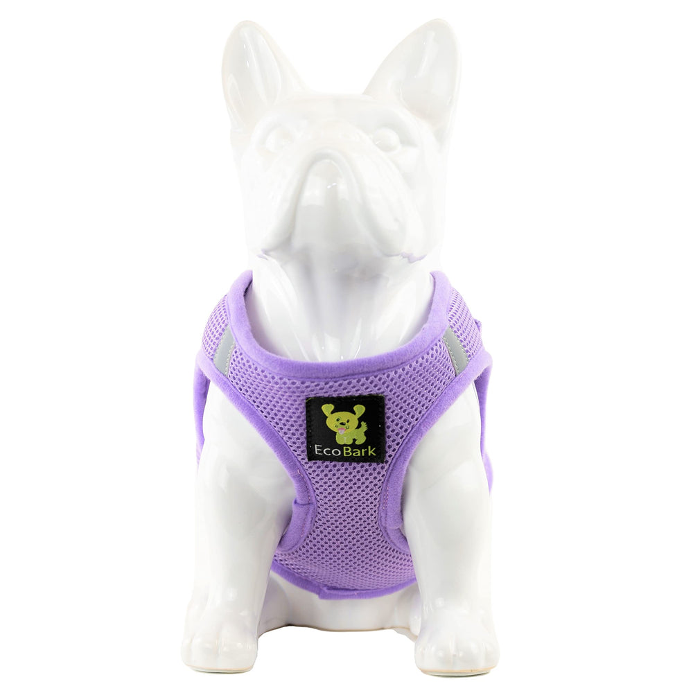 EcoBark Step in Harness rapid-adjust fastener for odd-shaped dogs.