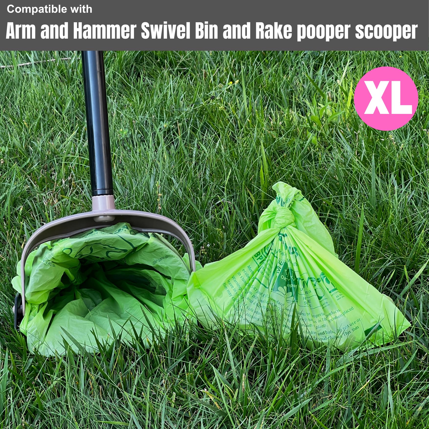 ecobewus xl bags with handles make scooping easy and tidy