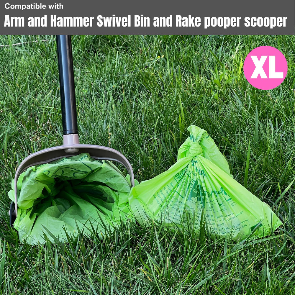 ecobewus xl bags with handles make scooping easy and tidy