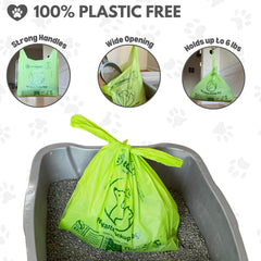 ecobewus plant-based cornstarch material enables 100% compostable bags for organics