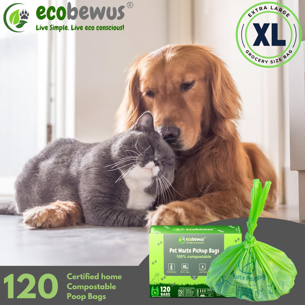 ecobewus xl leak-proof bags resist tears for reliable containment