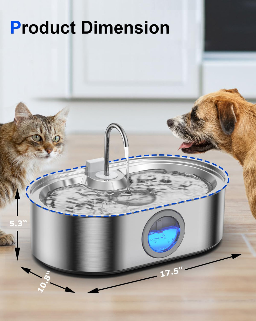 ECOCONUT dishwasher-safe 304 stainless steel for easy cleaning.