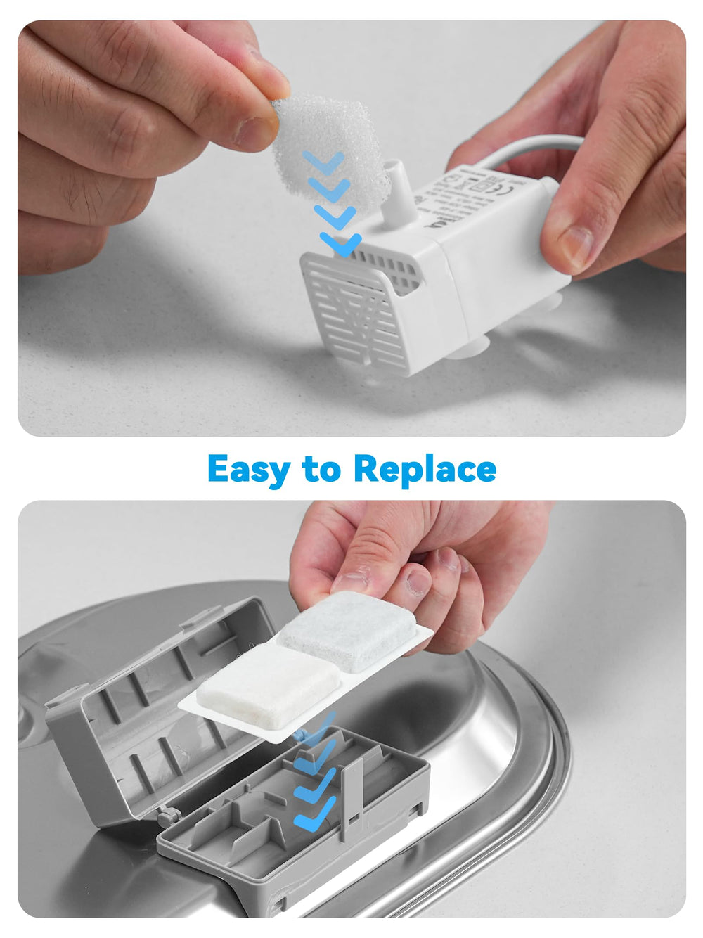 ECOCONUT six-filter kit image highlights easy replacement options for maintenance