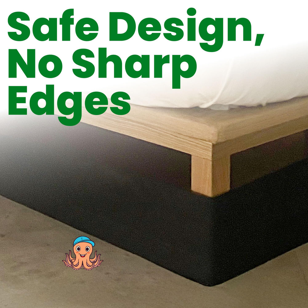 ECOHomes blocker sections pictured blocking toys from under bed