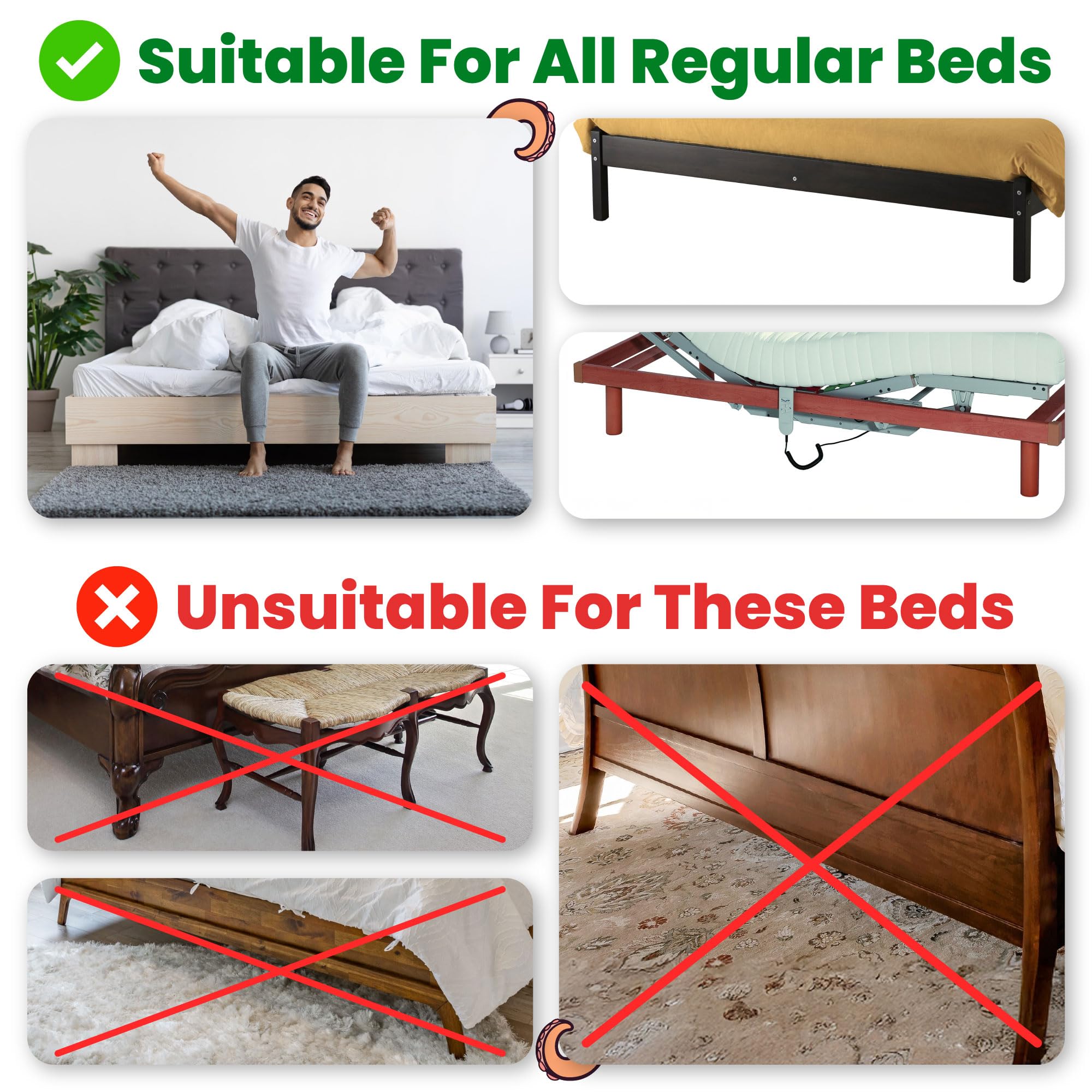ECOHomes barrier along couch shows 6-inch height for compact gaps