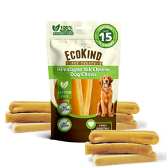 EcoKind Premium Gold Monster Yak Chew XL piece for aggressive chewers, long-lasting engagement