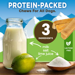 EcoKind Premium Gold Yak Cheese Himalayan Dog Chew is odorless, great for indoor and outdoor use.