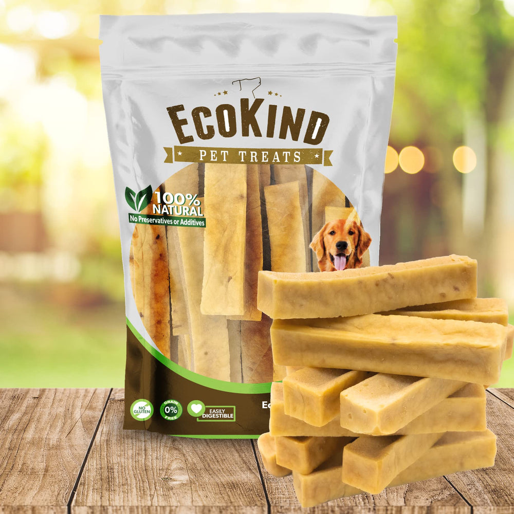 EcoKind Premium Gold Yak Chews are gluten-free and lactose-free.