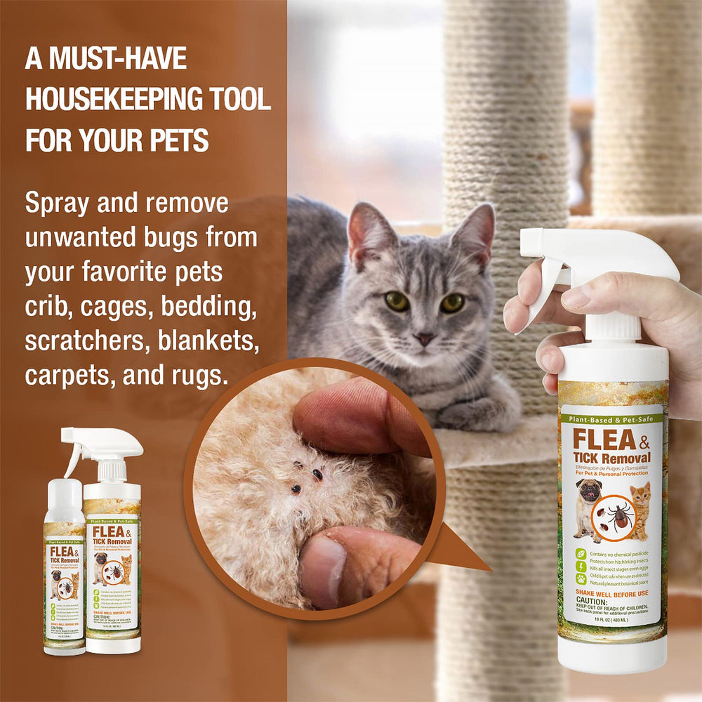 Spraying pet bedding with EcoVenger reduces fleas and mites