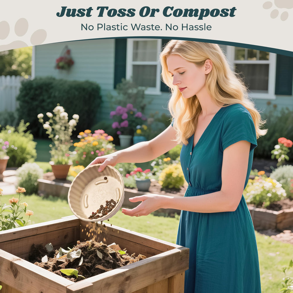 EcoWag refills fit puppies to large breeds for versatile mealtime.