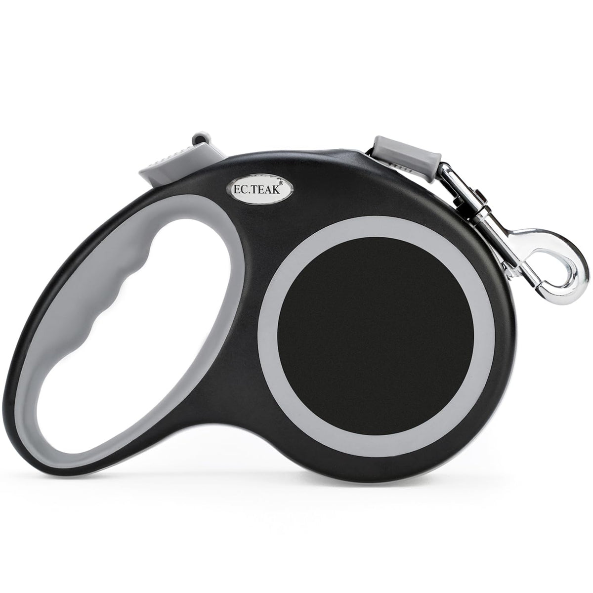 EC.TEAK retractable leash 26 ft nylon tape extended, tangle-free walks