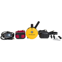 Educator ET-402 dual dog collars shown for simultaneous training.