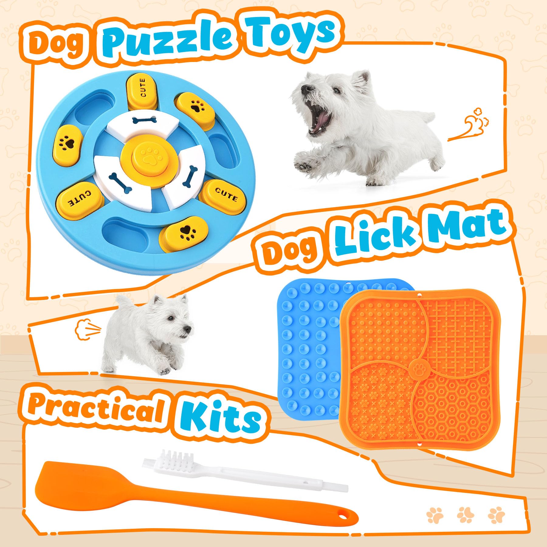 Eefitoys tapetes lamidos con ventosas para ansiedad y entretenimiento
