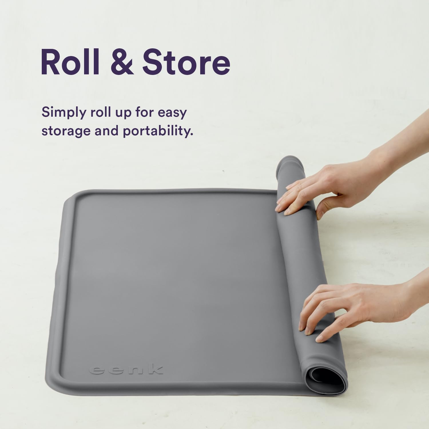eenk small-size tray fits 21x21 to 22x22 inch pads.
