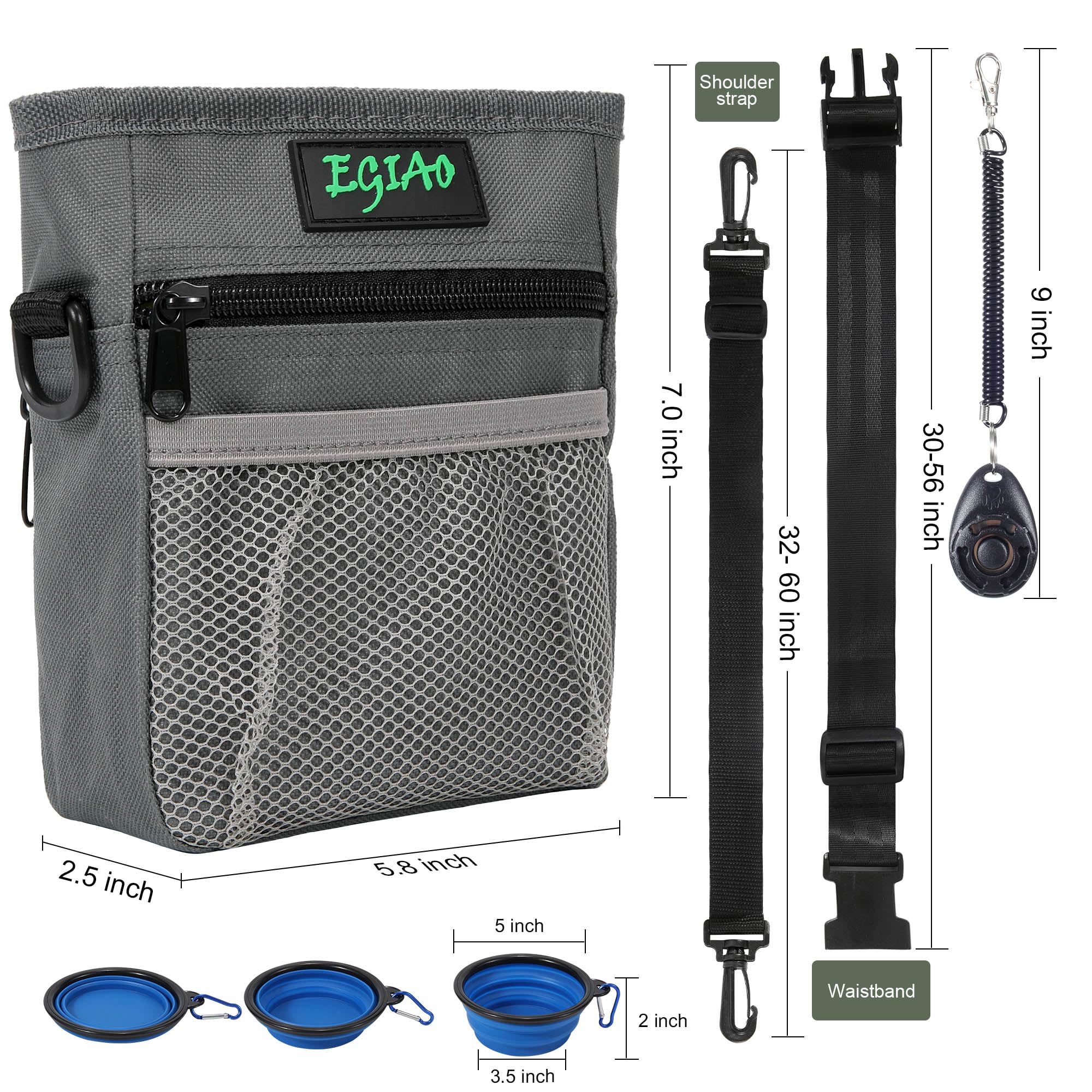 Egiao Poop Bags Dispenser with easy pull access during outdoor breaks