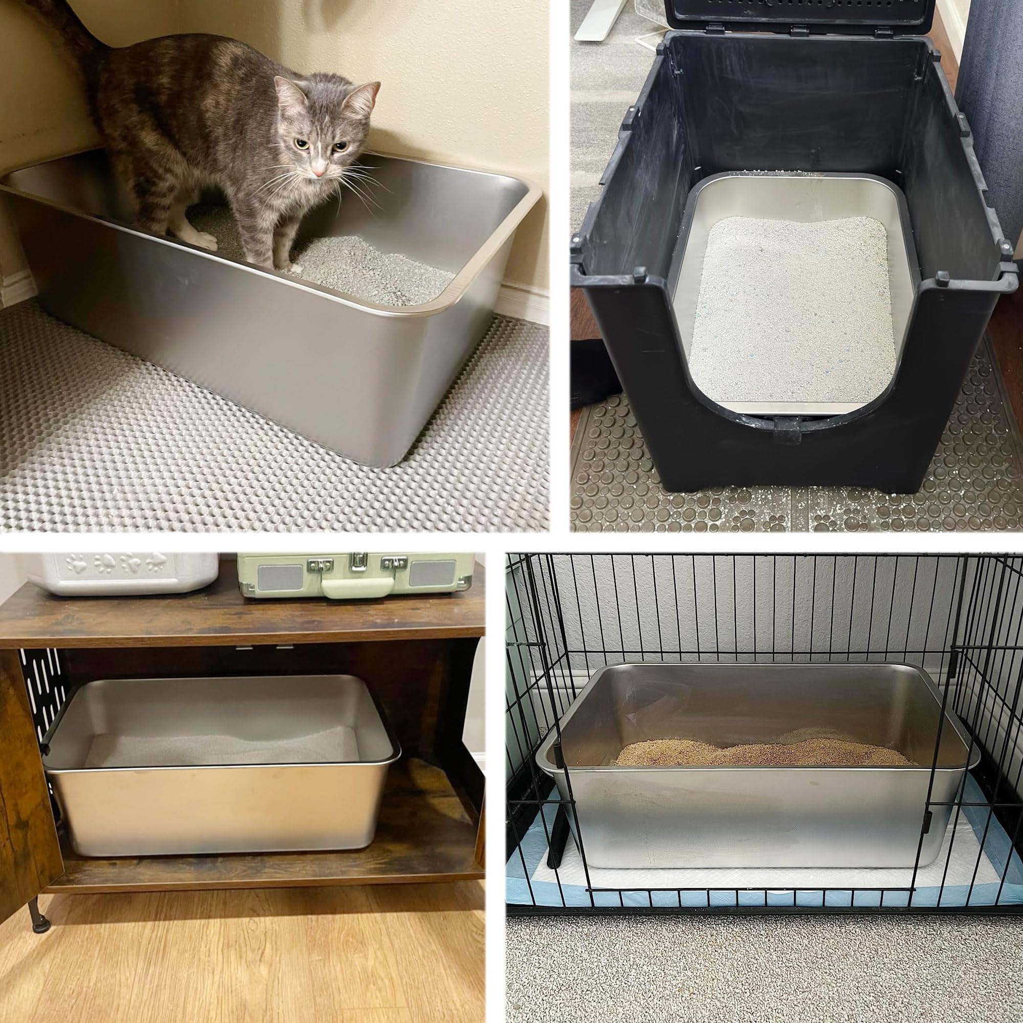 EGMEHOAD durable stainless steel withstands daily use in busy homes