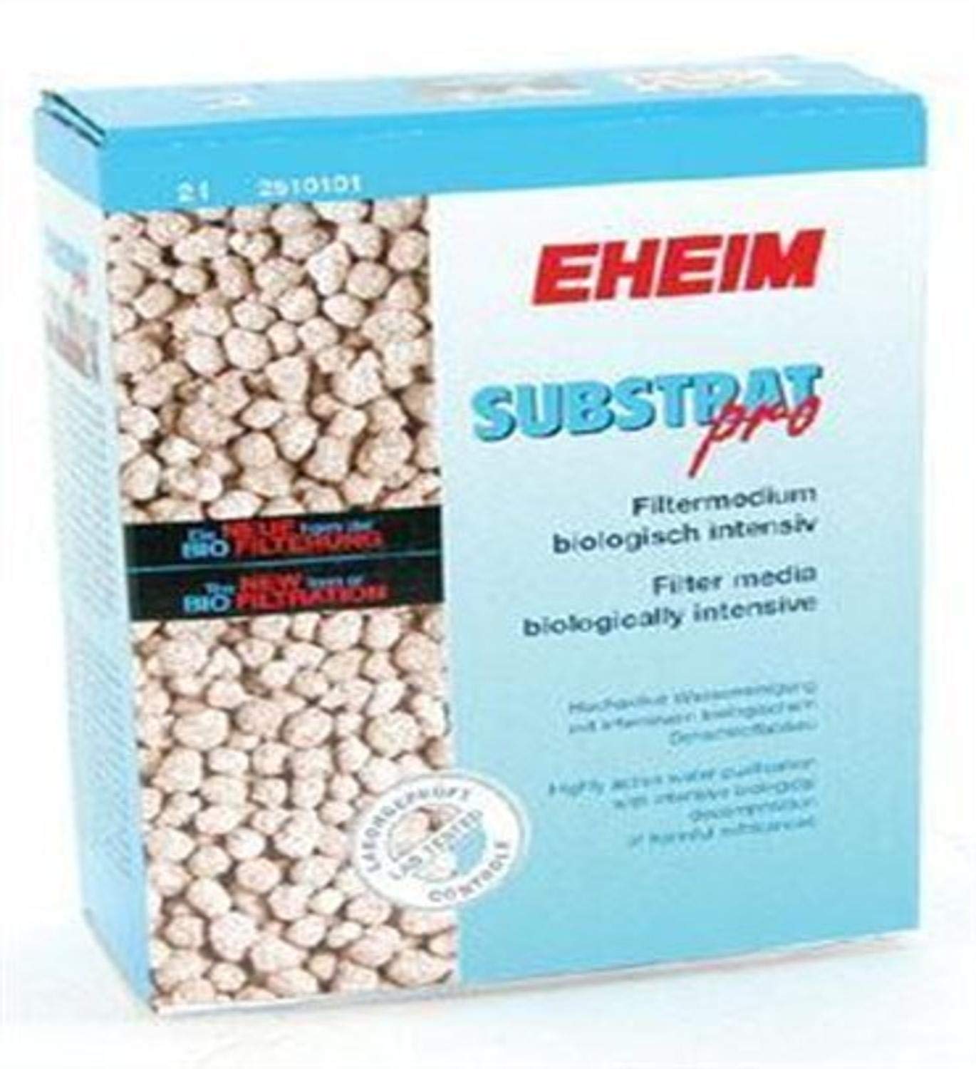 EHEIM Substrat Pro media: sintered pearl glass, improved water flow for steady filtration.