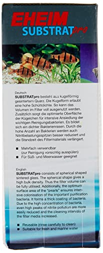 EHEIM Substrat Pro media demonstrates better water throughflow, enabling longer maintenance intervals.