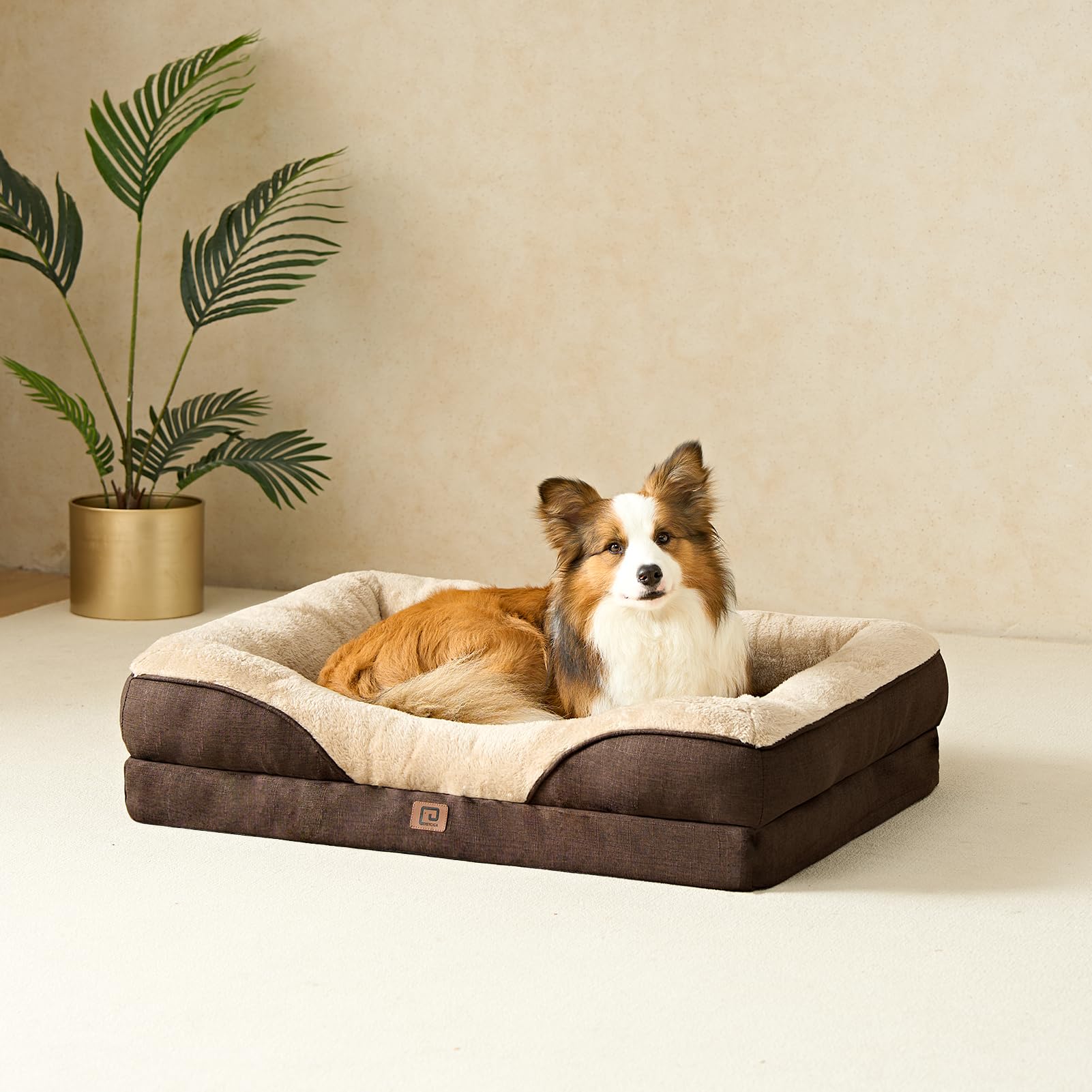 EHEYCIGA bed dimensions 36x27x7 inches provide ample large-dog space