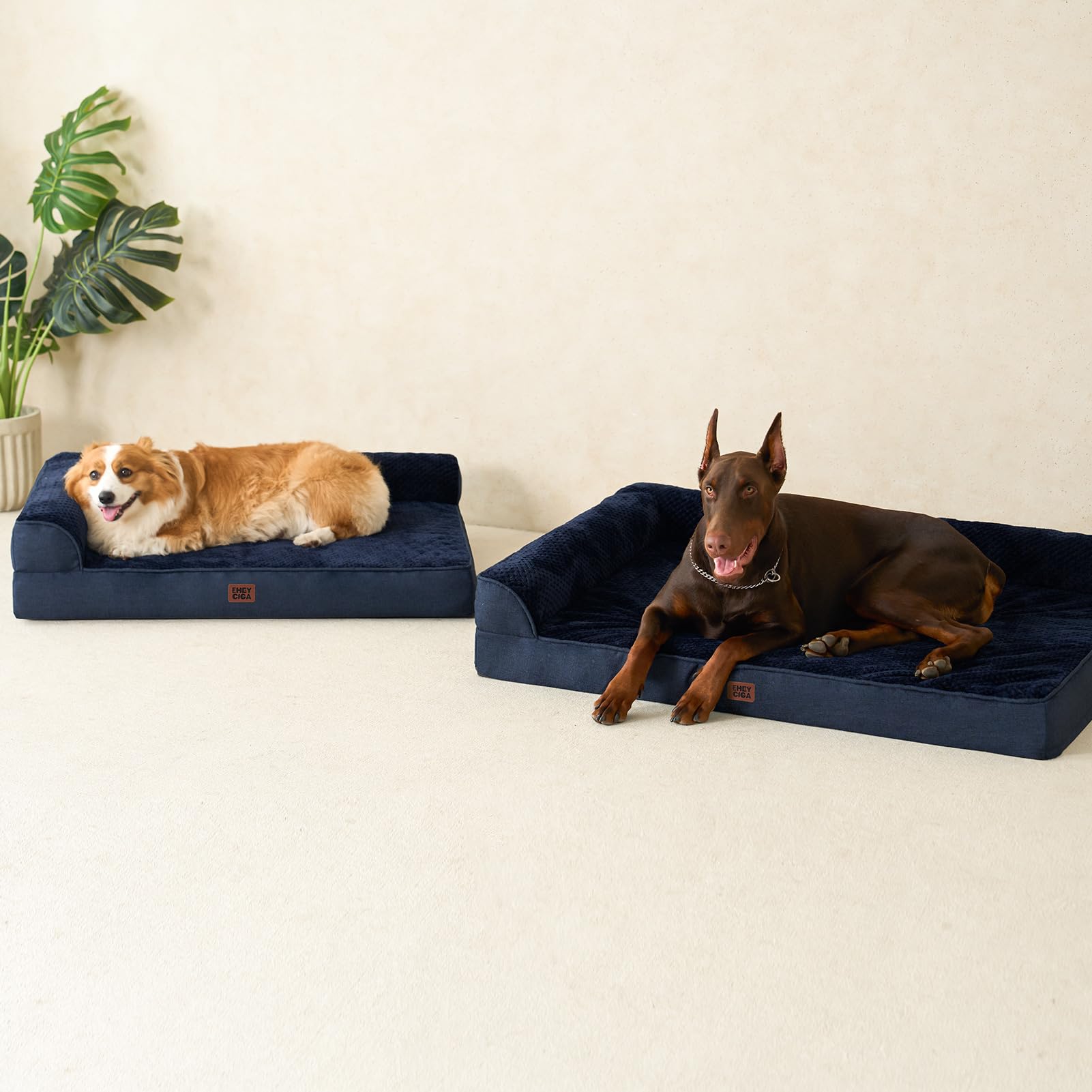 EHEYCIGA cozy sleeping surface creates a warm, inviting spot