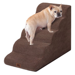 EHEYCIGA curved dog stairs edge-bed-use for easy bed access
