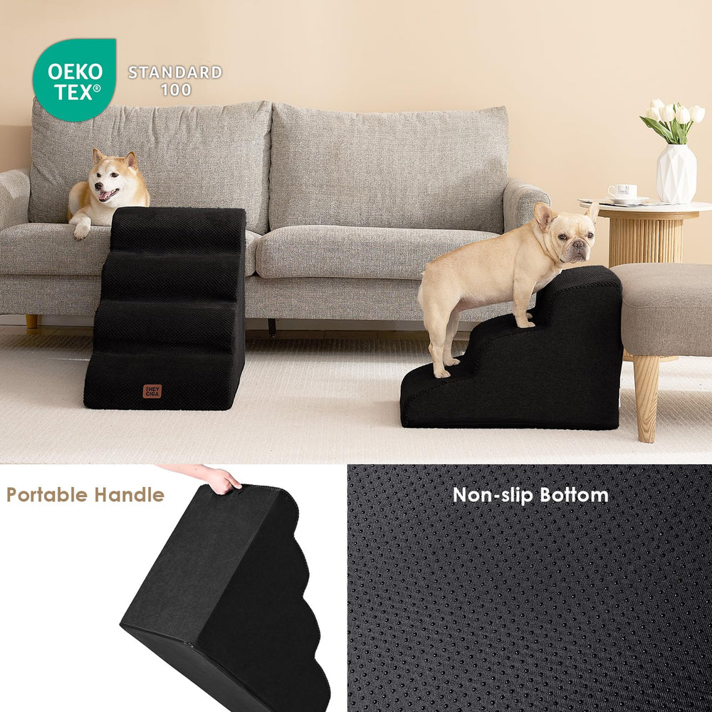 EHEYCIGA on-sofa setup demonstrating safe ascent for pets