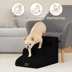 EHEYCIGA removable cover close-up shows bonded fleece for easy cleaning