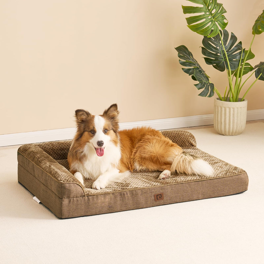 EHEYCIGA 41x27x6 inch bed fits large crates and rooms.