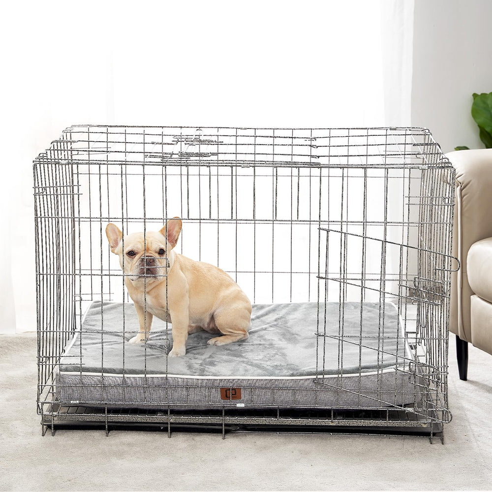 EHEYCIGA Memory Foam Bed ideal for car trips and crates