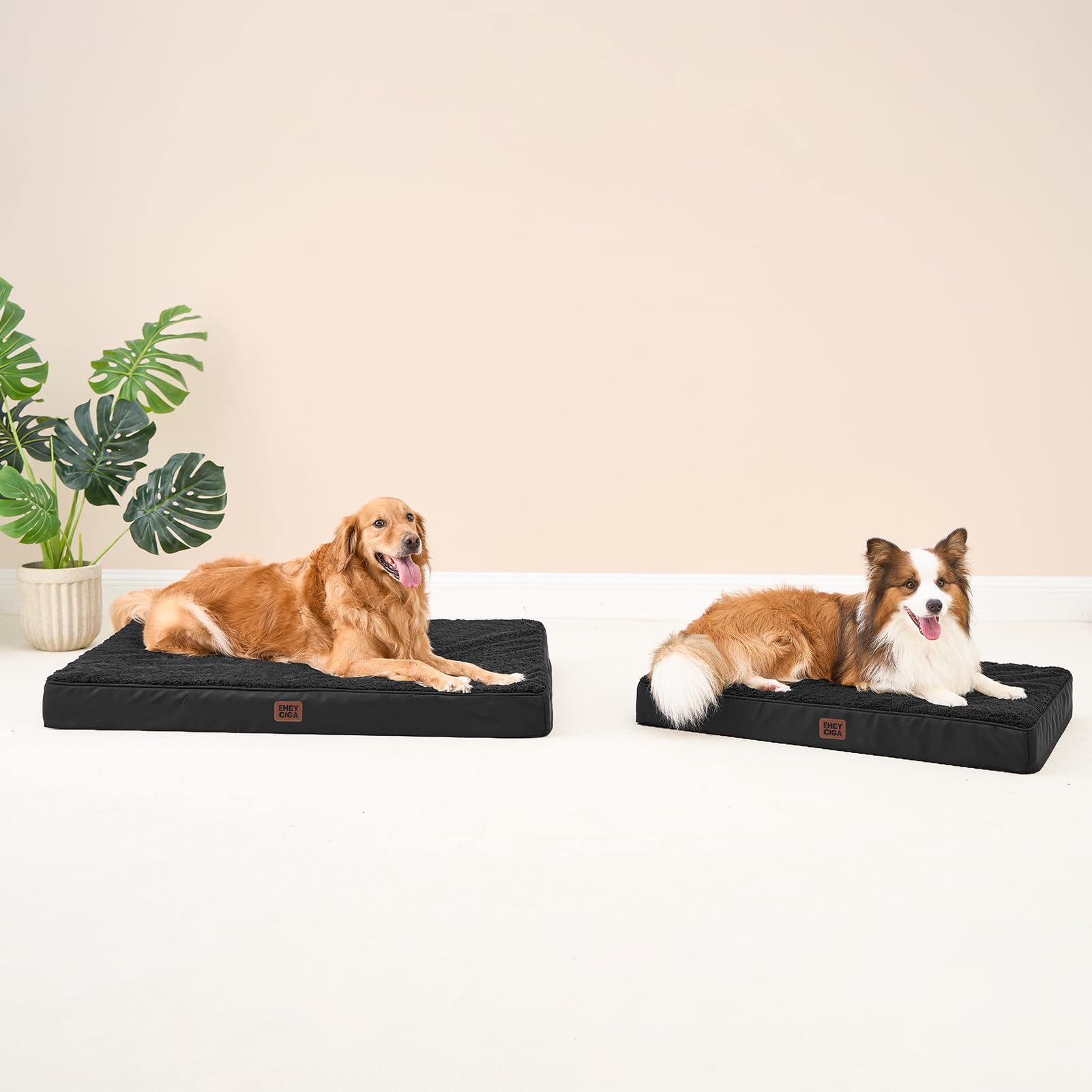 EHEYCIGA dog bed crate-ready placement for kennels