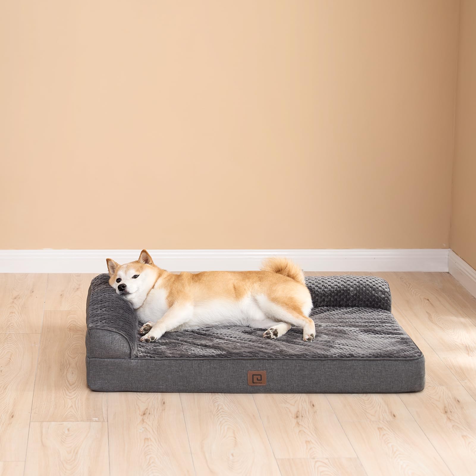 EHEYCIGA dog bed in crate setting for portable, cozy naps