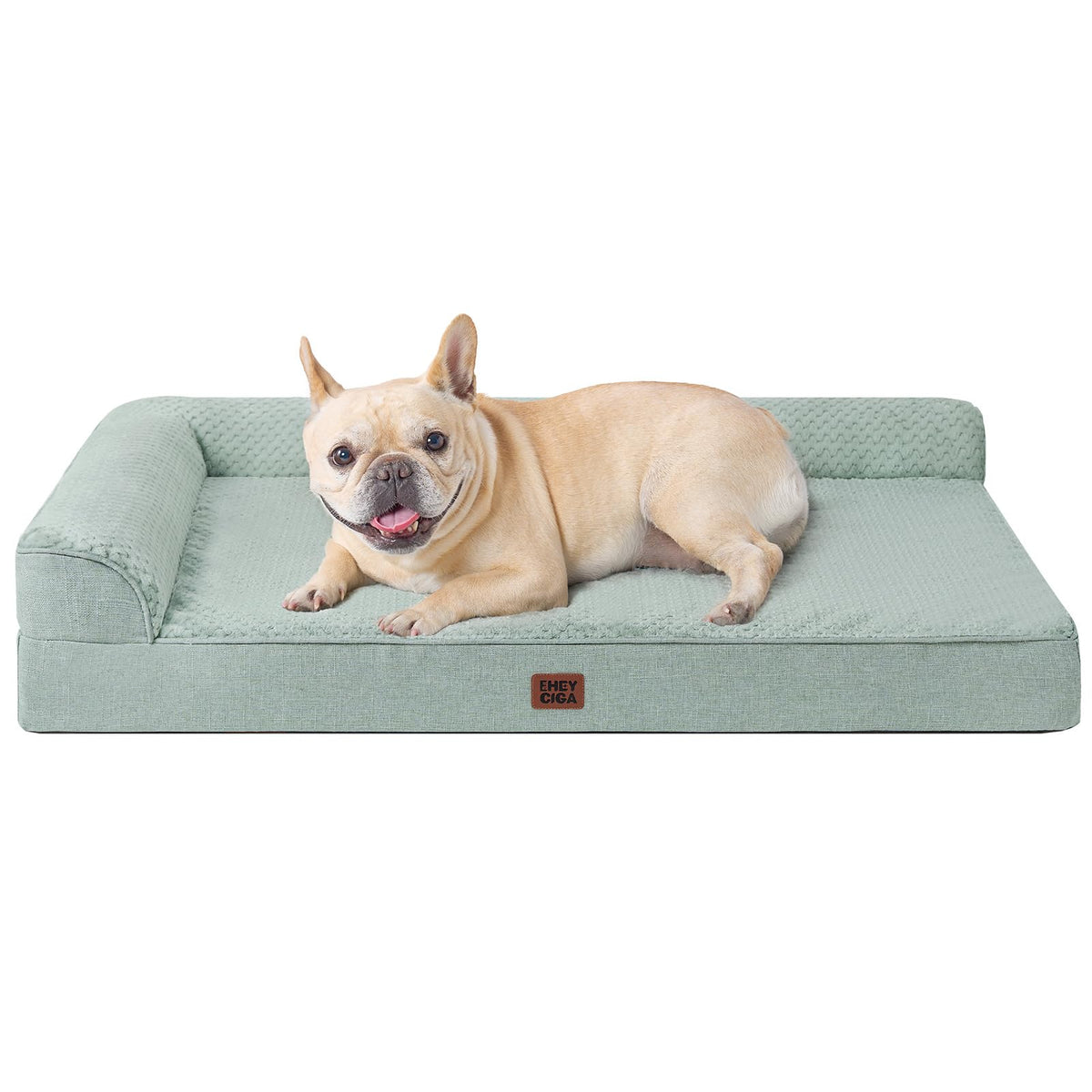 EHEYCIGA dog bed with egg crate memory foam for cushioned comfort