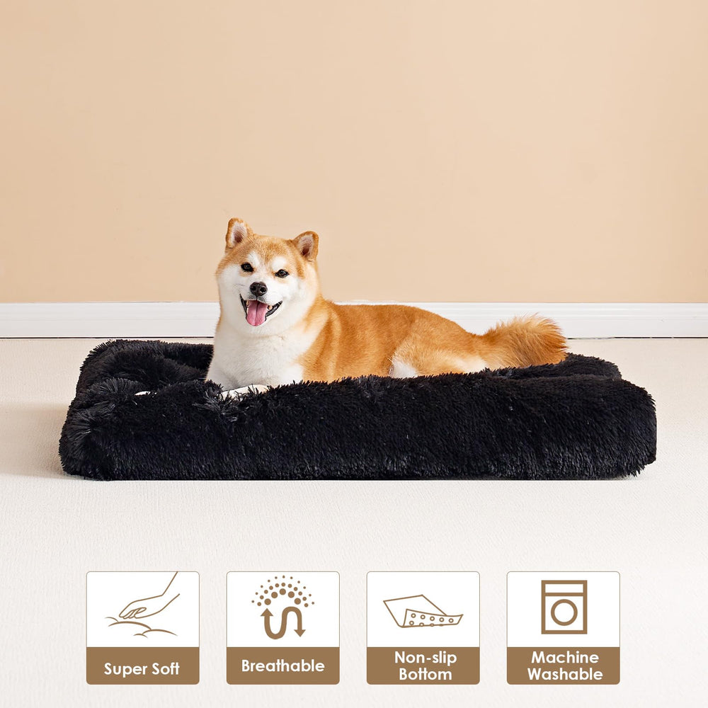 EHEYCIGA dog bed in crate or car offers versatile calming comfort