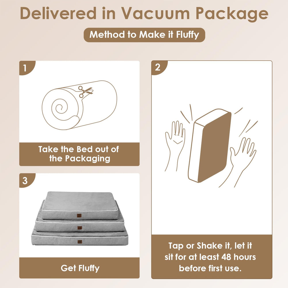 EHEYCIGA Memory Foam Bed suitable for indoor and outdoor use