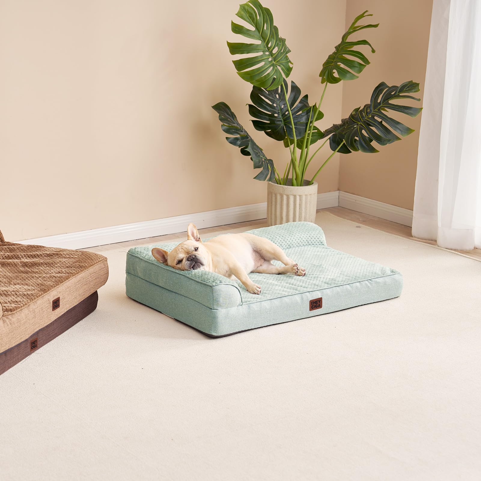 EHEYCIGA bed inner foam not washable to protect durability