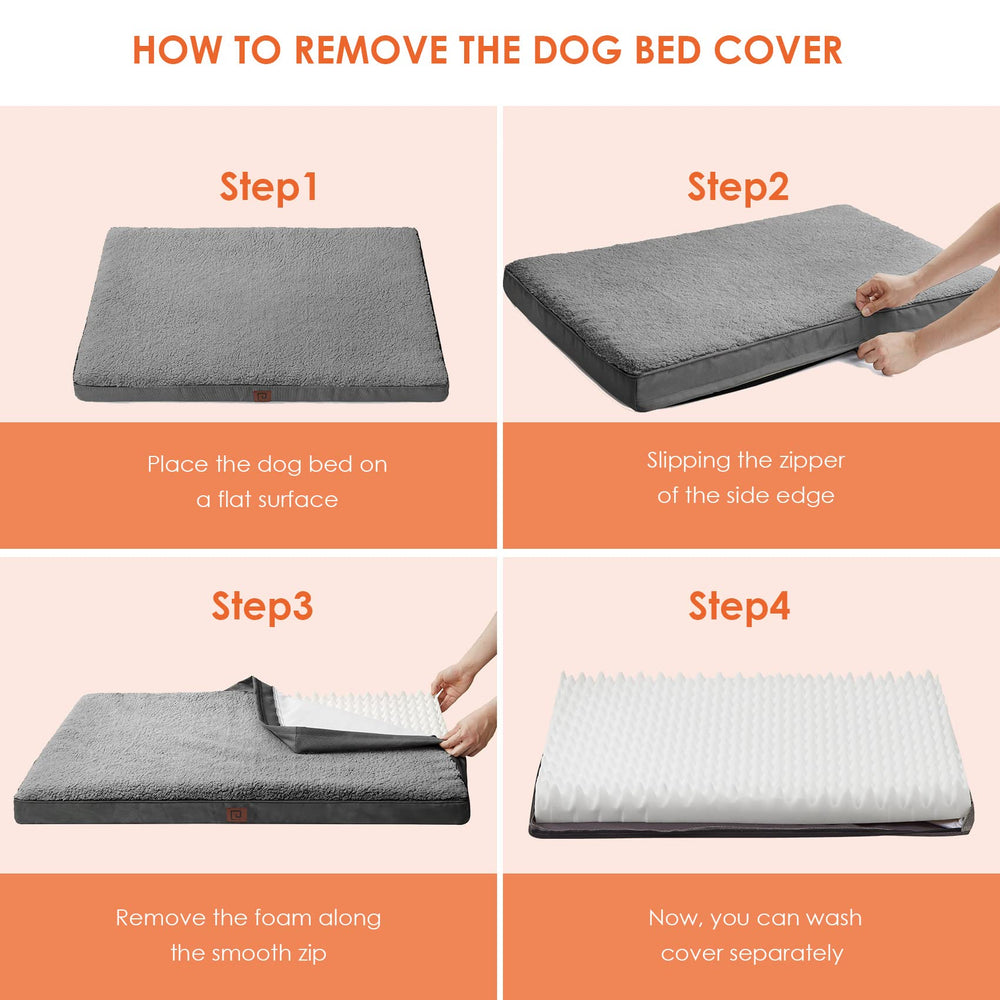 EHEYCIGA sherpa-top surface delivers plush comfort for naps.