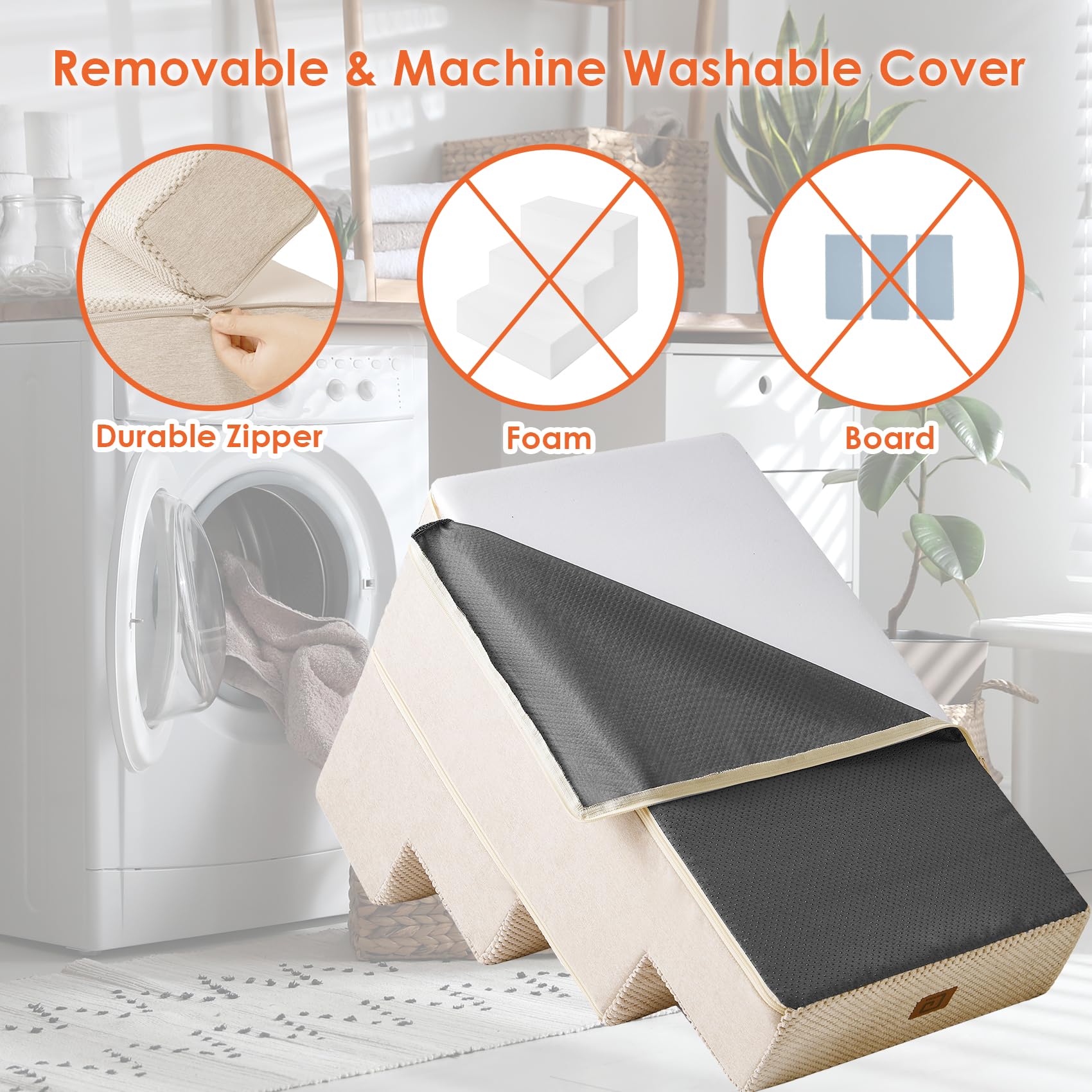 EHEYCIGA 20-inch height fits medium and high bed edges.