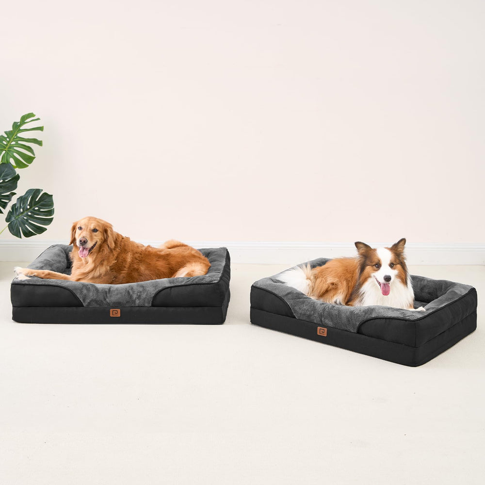 EHEYCIGA egg crate foam core balances support and pressure relief.
