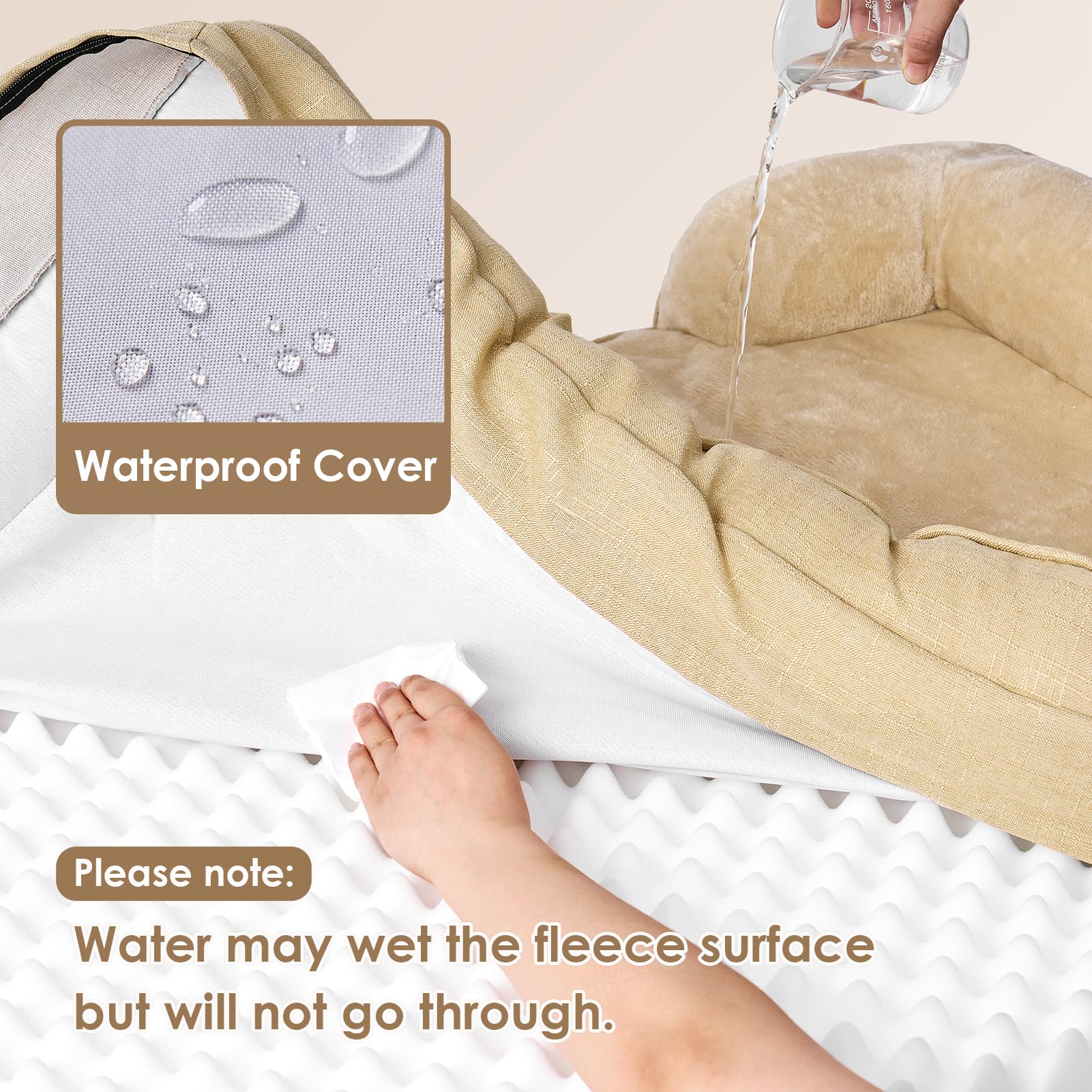 EHEYCIGA five-sided bolsters support neck and head during naps