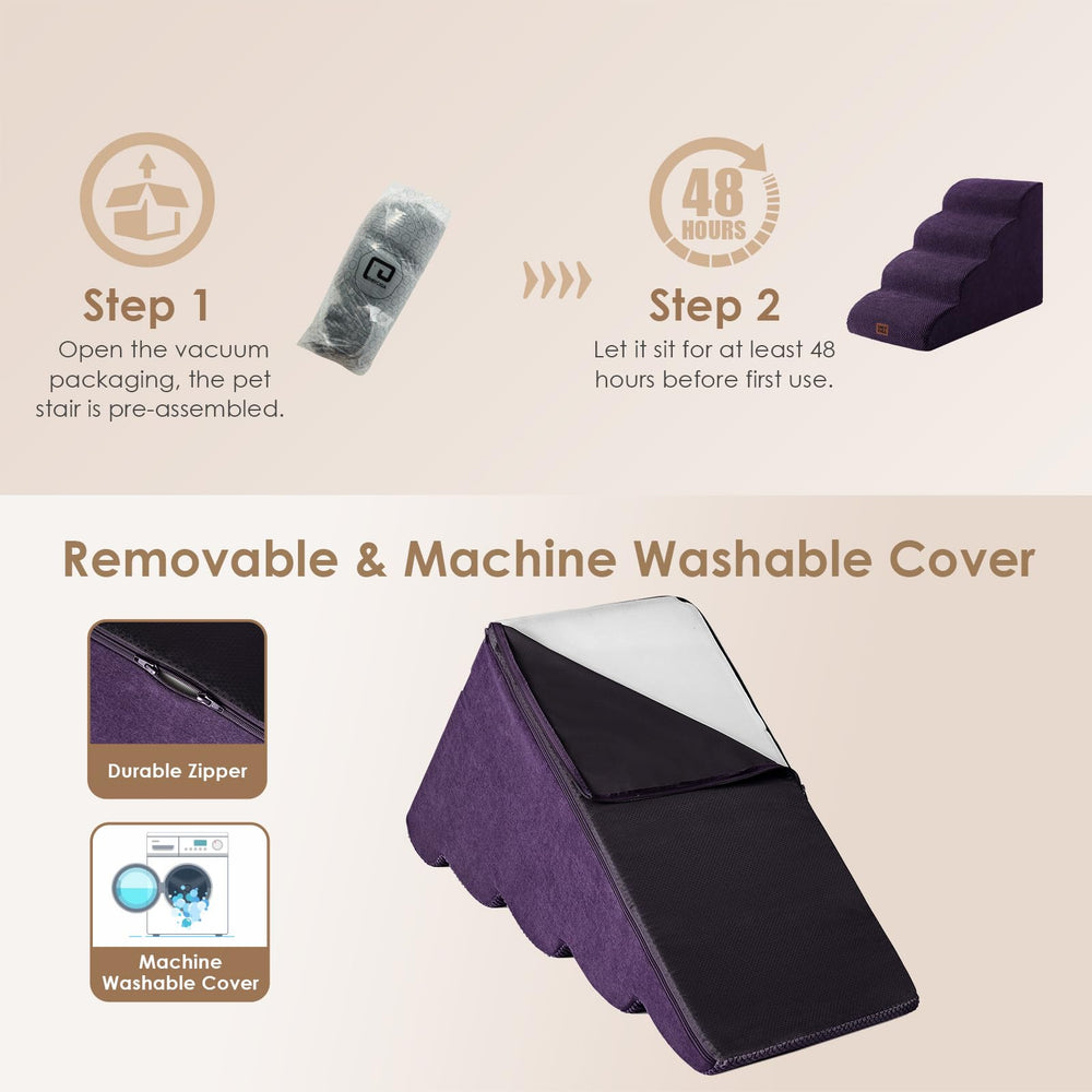 EHEYCIGA foam expands after unboxing to provide full support.