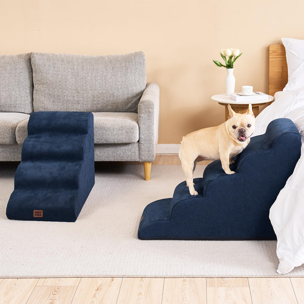 EHEYCIGA high-bed stairs support dogs and cats indoors.